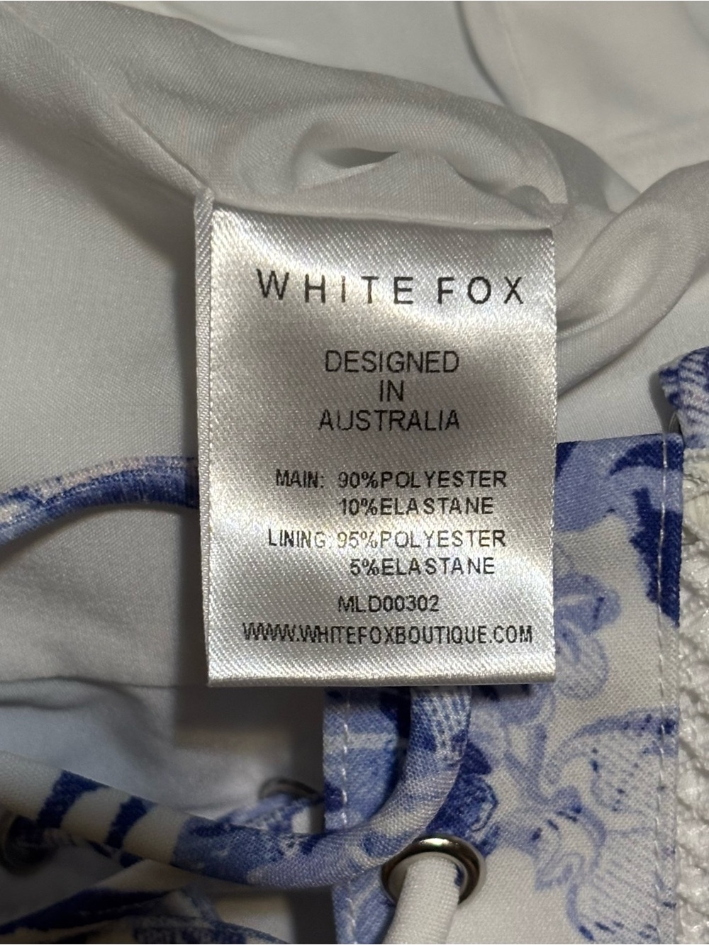 NWT White Fox Needed You Bustier Women’s Size X-Small In Blue Iris - Picture 11 of 11